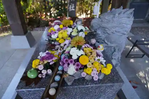 滑川神社 - 仕事と子どもの守り神の手水