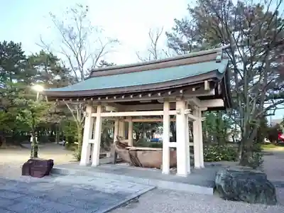 安城神社の手水舎