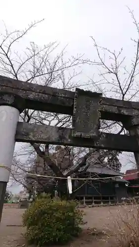 和泉神社の鳥居