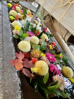 鳩森八幡神社の手水舎