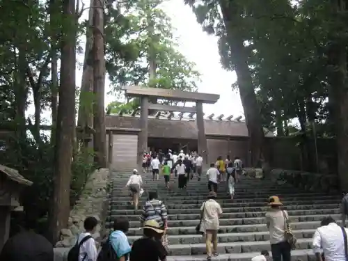 伊勢神宮内宮（皇大神宮）の鳥居