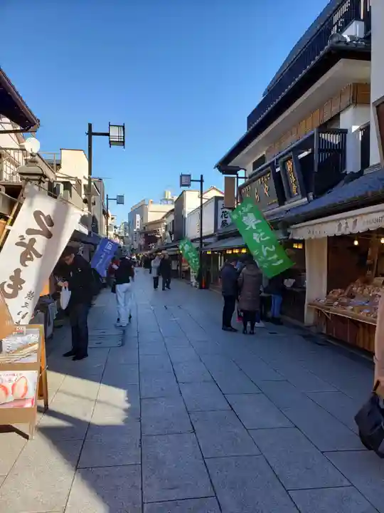 題経寺(柴又帝釈天)の周辺