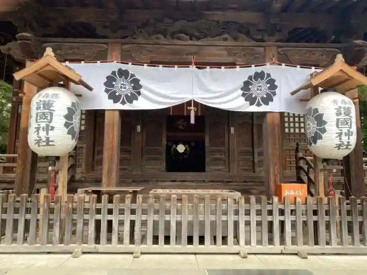 青森縣護國神社の本殿・本堂