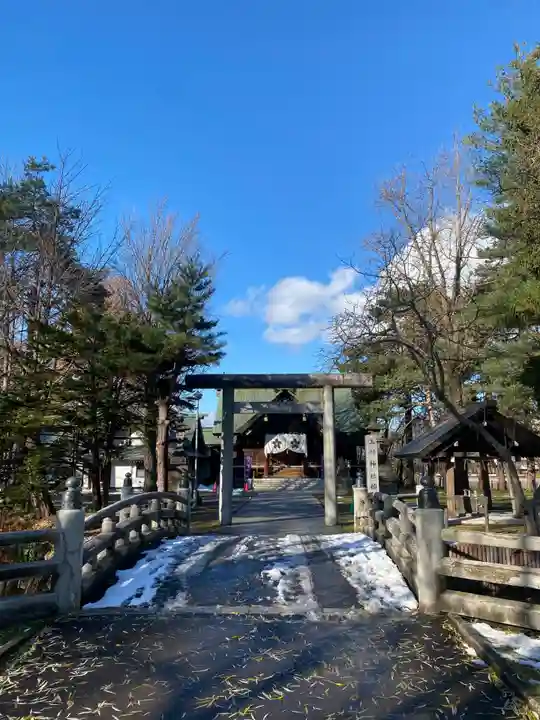 上川神社頓宮の鳥居