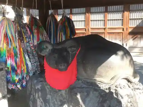 牛嶋神社の狛犬