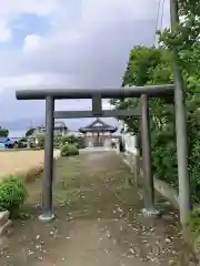 雷電神社の鳥居