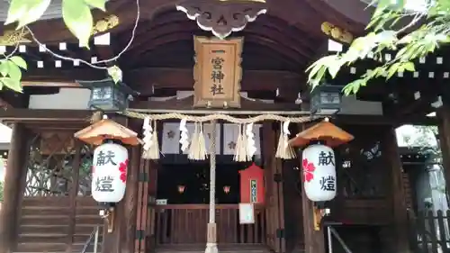 一宮神社の本殿