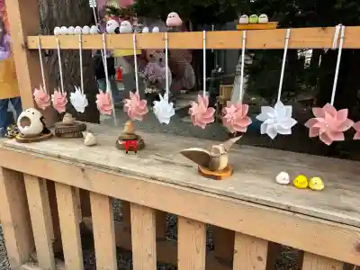 札幌諏訪神社の像