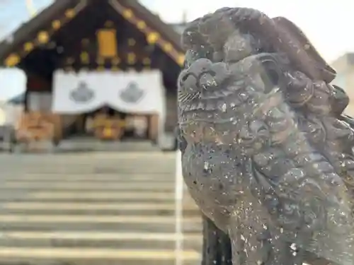 札幌諏訪神社の狛犬