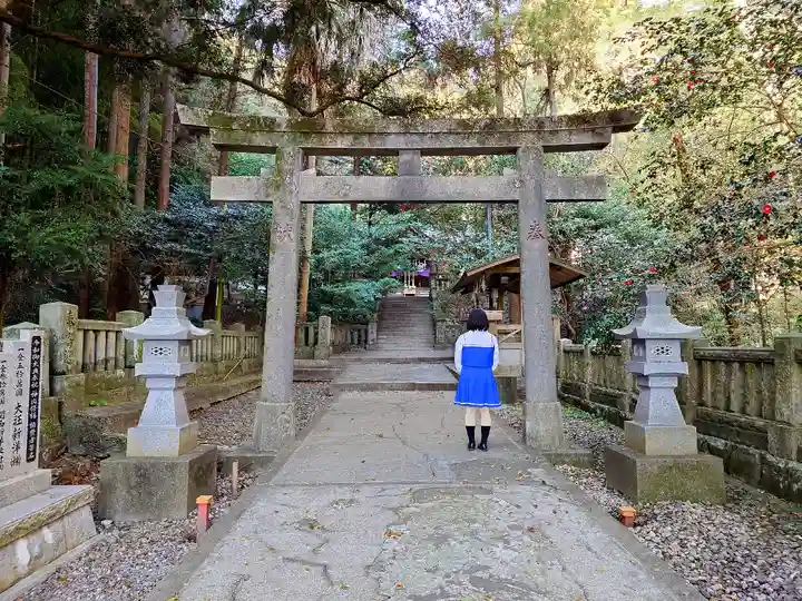 仁井田神社の鳥居