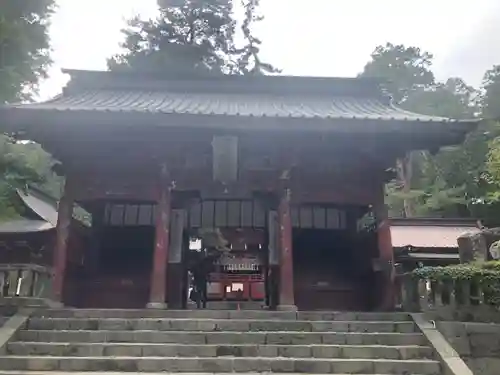 北口本宮冨士浅間神社の山門・神門