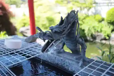 泉竜寺(乙女不動尊)の手水舎