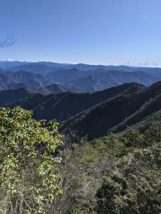 鳳来山東照宮の景色