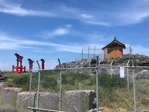 弁天島の厳島神社(青森県)
