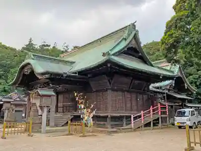 下総国三山　二宮神社の本殿・本堂