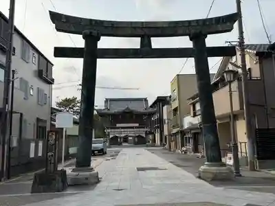 桑名宗社（春日神社）の鳥居
