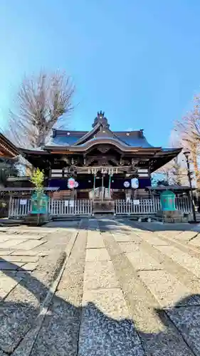 滝野川八幡神社の本殿・本堂