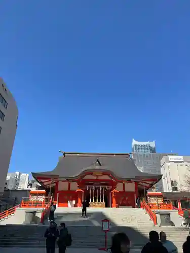 花園神社の本殿・本堂
