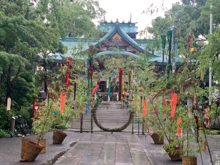 多摩川浅間神社のお祭り