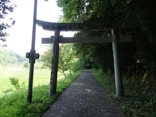 板井神社の鳥居