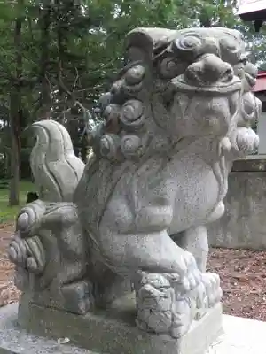 智恵文神社の狛犬