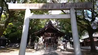 七所神社の鳥居