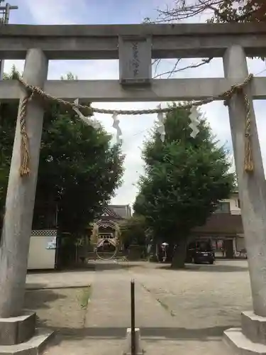 若宮八幡宮 の鳥居