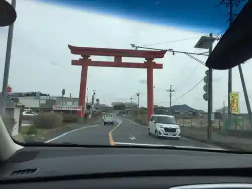 笠間稲荷神社の鳥居