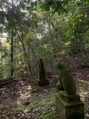 飯縄神社の狛犬