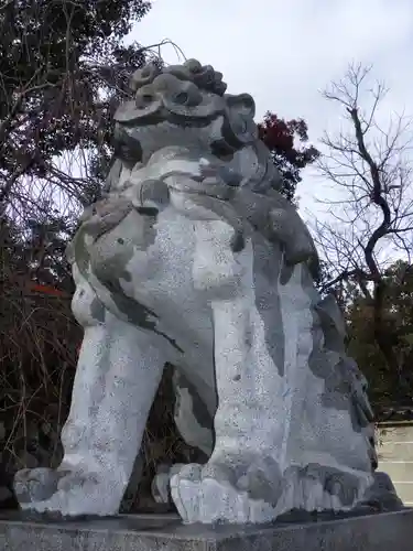 建勲神社の狛犬