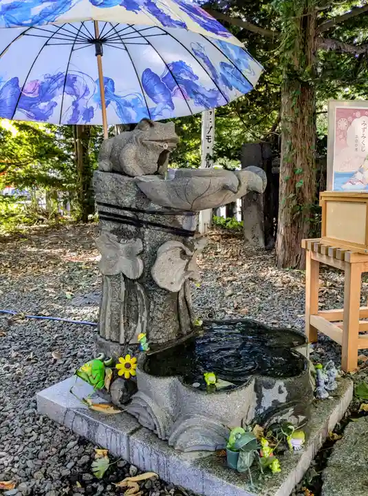 札幌諏訪神社の手水舎