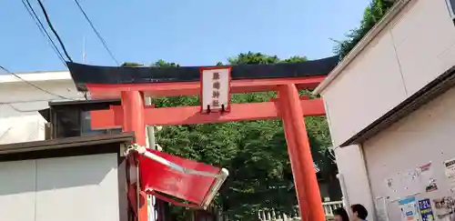 元町厳島神社の鳥居