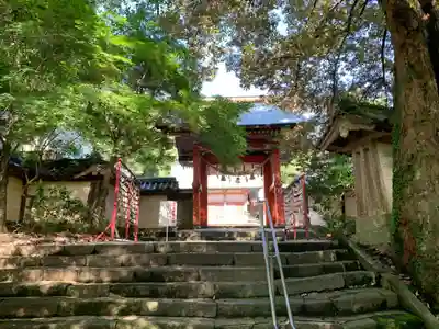 柞原八幡宮の山門・神門