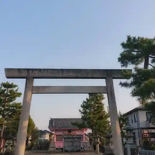 神明社（草部神明社）の鳥居