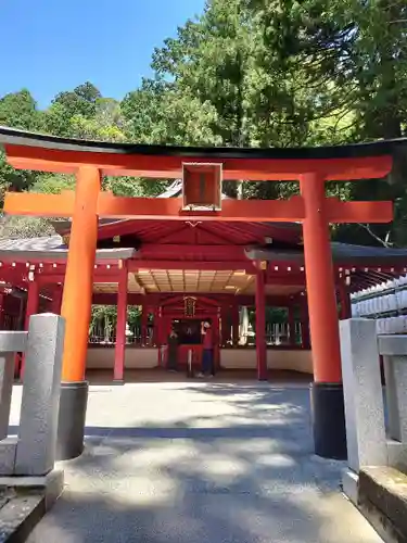 九頭龍神社本宮の鳥居