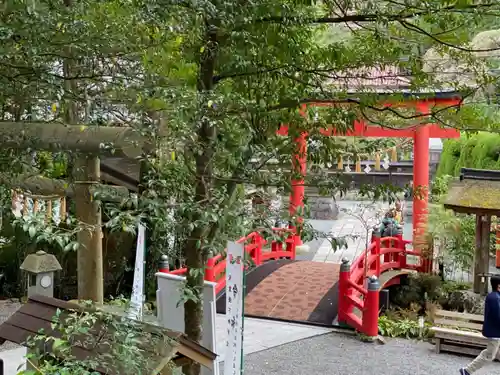 天河大辨財天社の鳥居