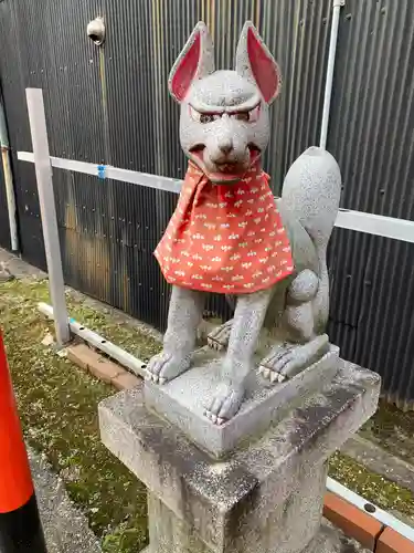 富士浅間神社の狛犬