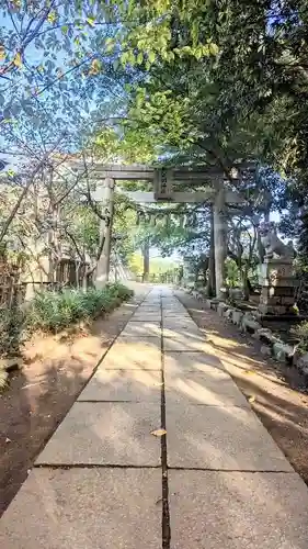 飯綱神社の鳥居