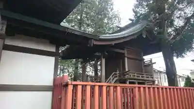 井口八幡神社の本殿・本堂