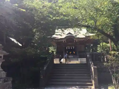 御霊神社の本殿