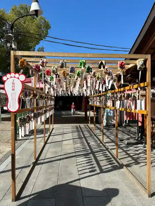 足の神様 服部天神宮(大阪府)