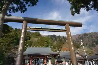 大山阿夫利神社の鳥居
