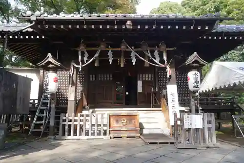 氷川台氷川神社の本殿・本堂