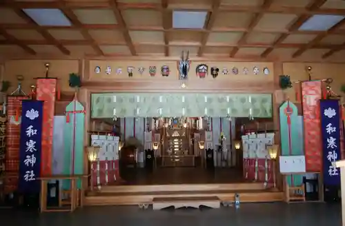 和寒神社の本殿・本堂