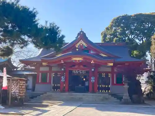 品川神社の本殿・本堂
