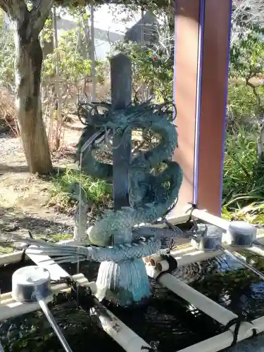 善導寺の手水舎