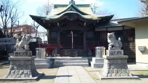 子安八幡神社(北糀谷)の本殿