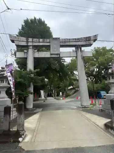 福島八幡宮の鳥居