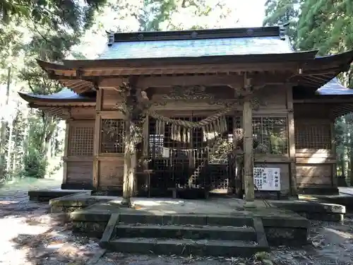 中畑神社の本殿