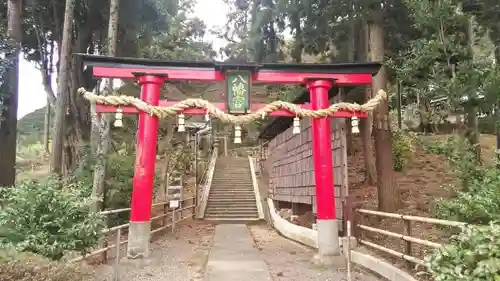 吉利倶八幡宮の鳥居